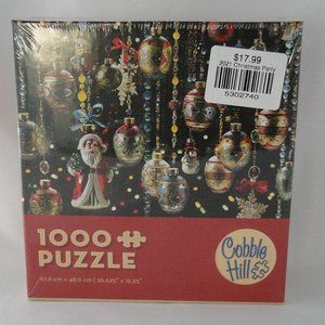 Christmas Ornaments Jigsaw Puzzle 1000 Pieces NEW SEALED